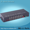 FC connector 20km digital optical fiber 16 channel video converter